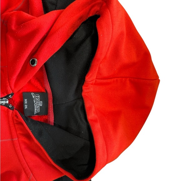 Difuzed Marvel Spider-Man Red & Black Hoodie | Size 2XL - Picture 5 of 6